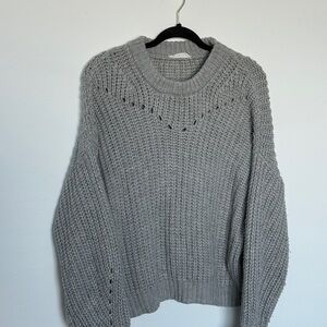 Elodie Women's Chunky Gray Knit Women's Sweater